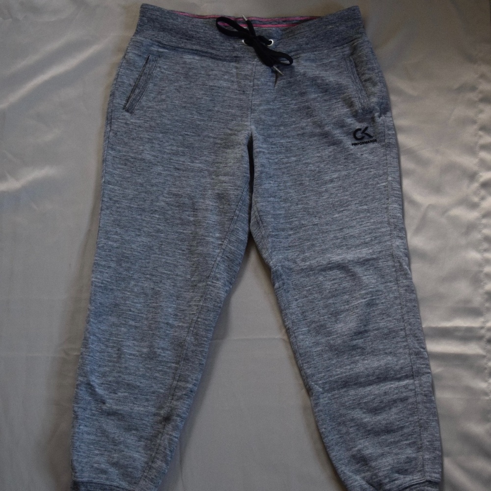 Womens Calvin Klein Performance Sweats Joggers Size Medium